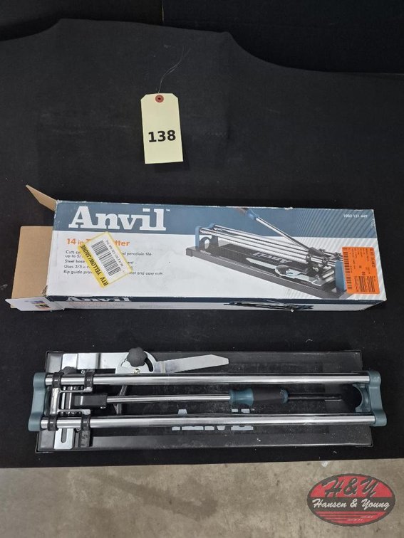NEW Anvil 14 in. Ceramic & Porcelain Tile Cutter