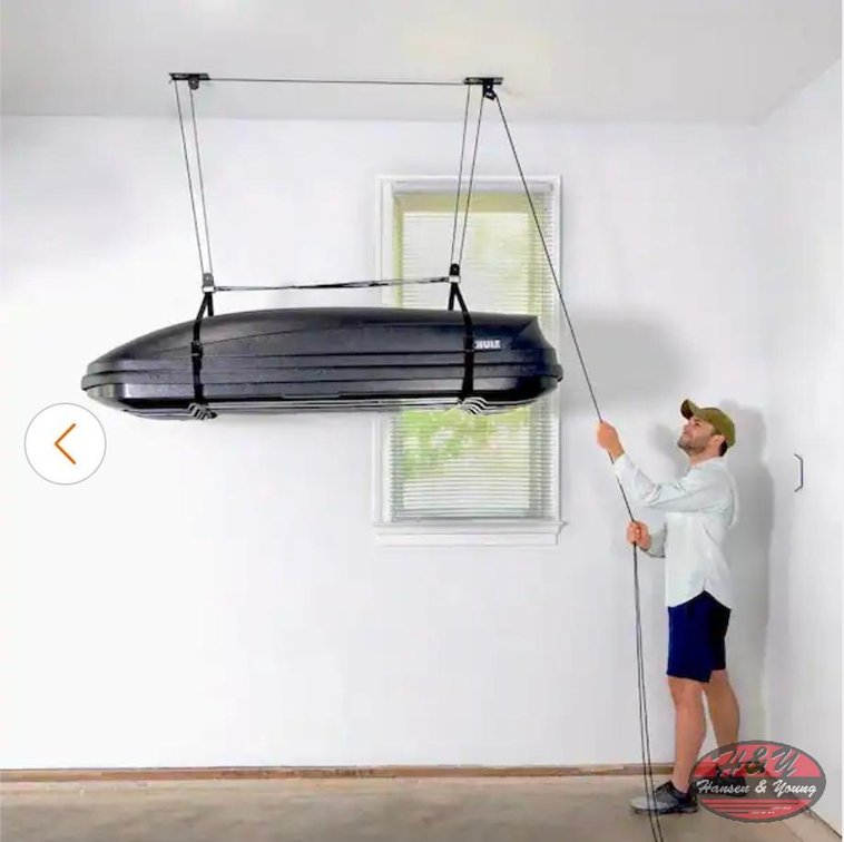 NEW Cargo Box Garage Ceiling Hoist 150 lb