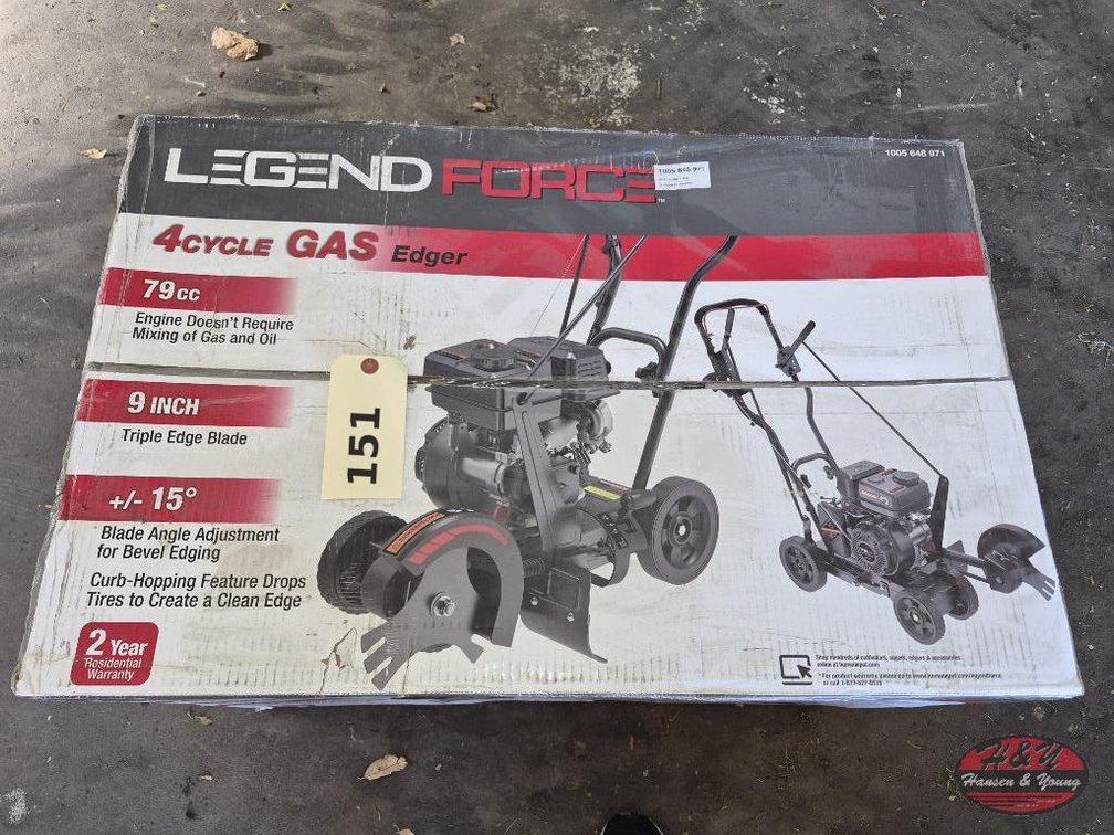 NEW Legend Force 79cc Gas Walk Behind Edger