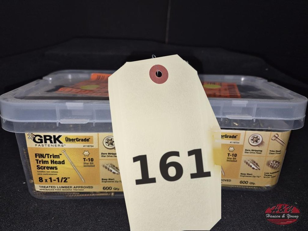 NEW Star Drive Trim Head Deck Screws (1,200 pcs)
