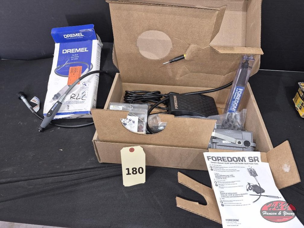 NEW Foredom 1/6 HP Industrial Rotary Tool Kit