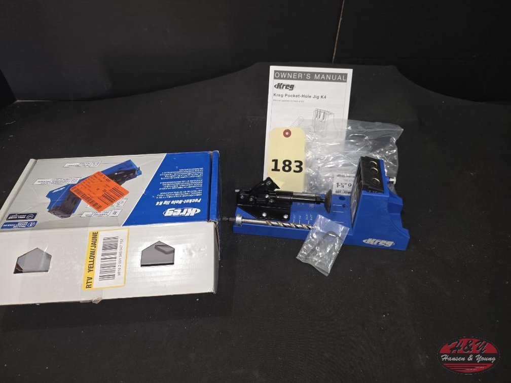 NEW Kreg K4 Pocket-Hole Jig K4B � Complete Set