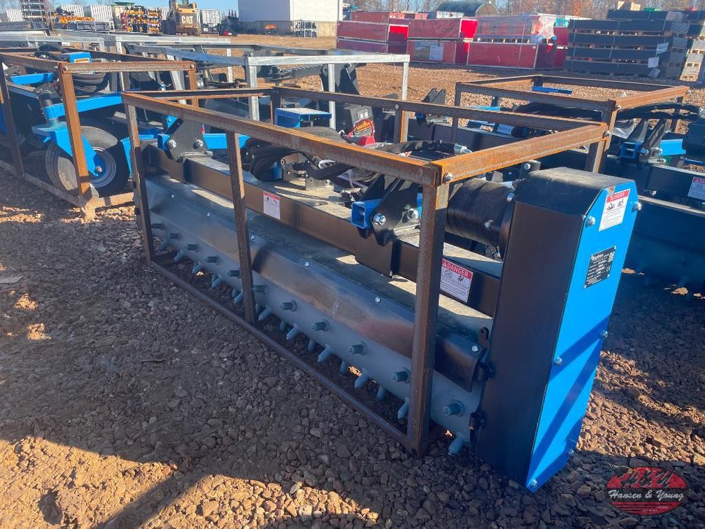 Skidsteer 78'' Soil Conditioner - Blue