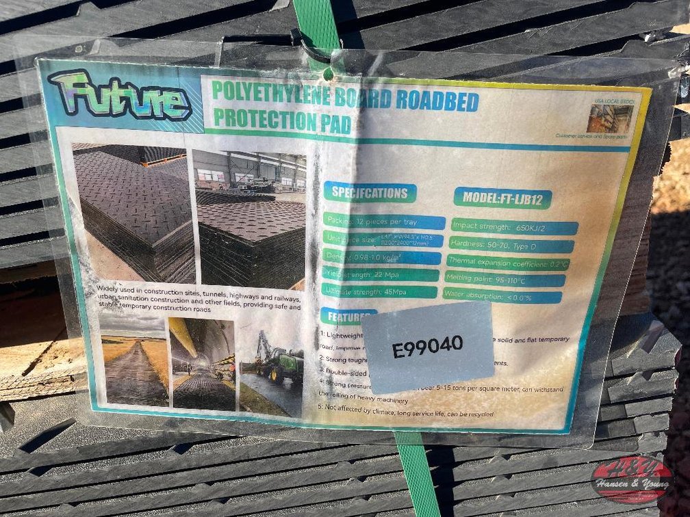 (12) Roadbed Protection Pads