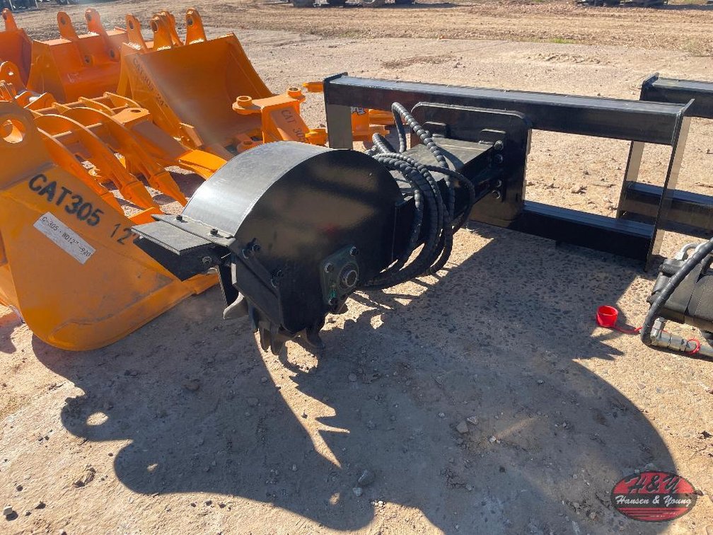 Stump Grinder - To Fit Skidsteer Loader