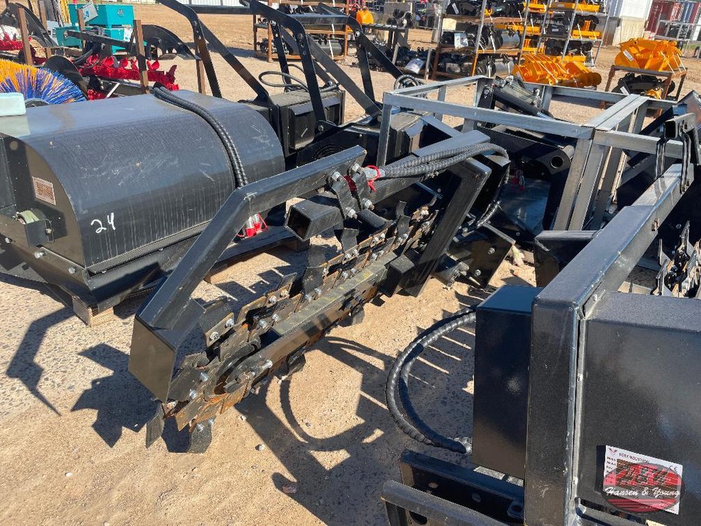 Trencher Attachment - To Fit MINI Skidsteer Loader