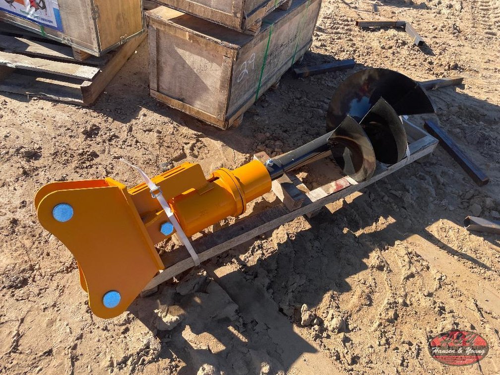 (1) CAT 305 Excavator Auger