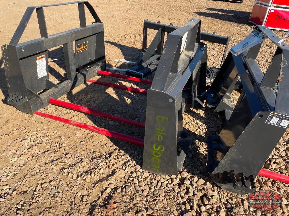 Skidsteer Bale Spear