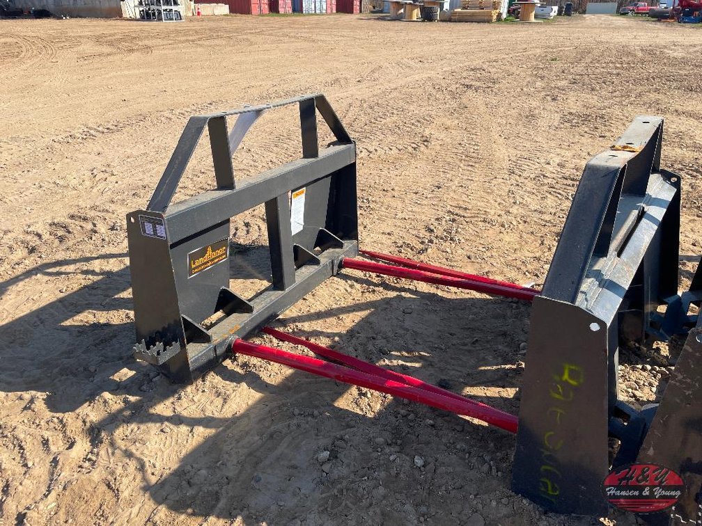 Skidsteer Bale Spear