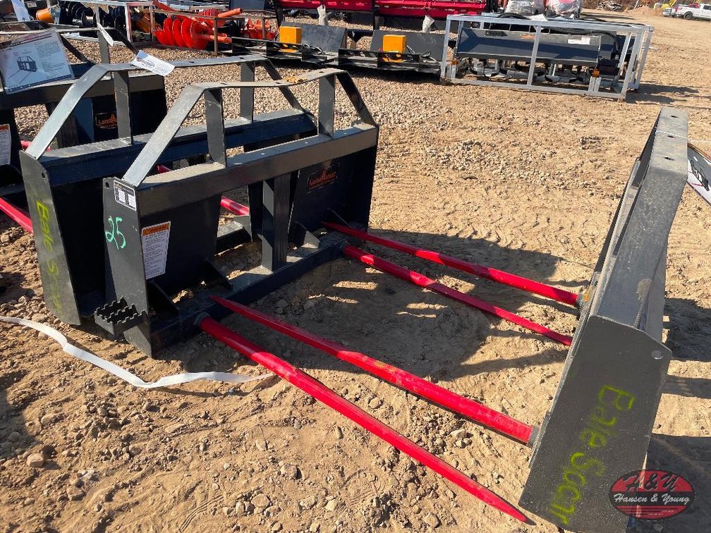 Skidsteer Bale Spear