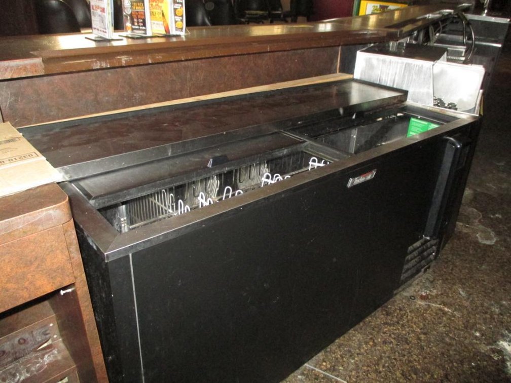 Commercial Stainless Steel Bar Cooler - 5'4.5''x2'3''x2'9.5''