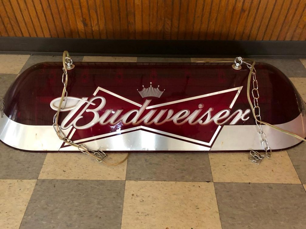 Budweiser Hanging Light - 55''
