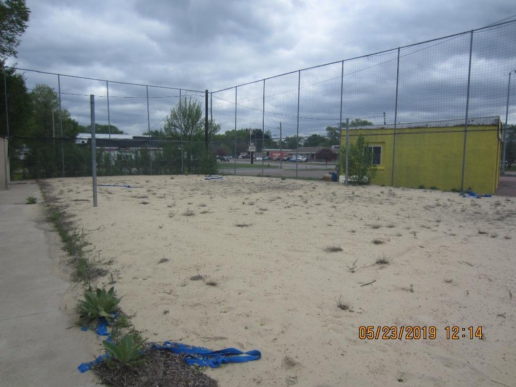 Volleyball Poles & Sand