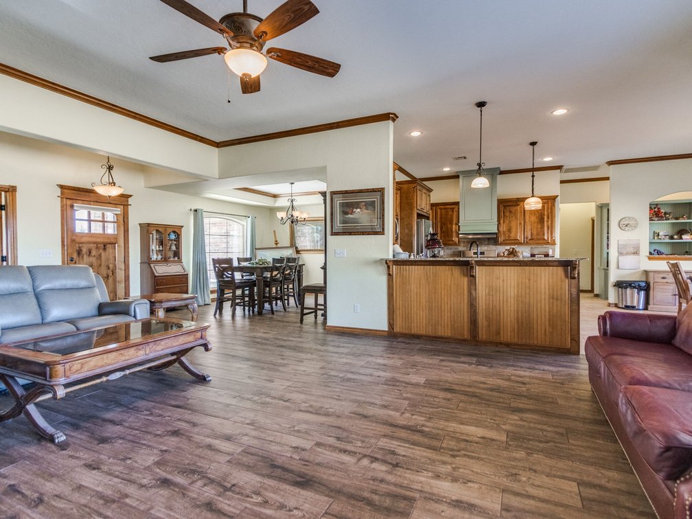 Image for 5861 Whispering Lakes Dr, Noble, OK - Beautiful Home, Shop, & Acreage