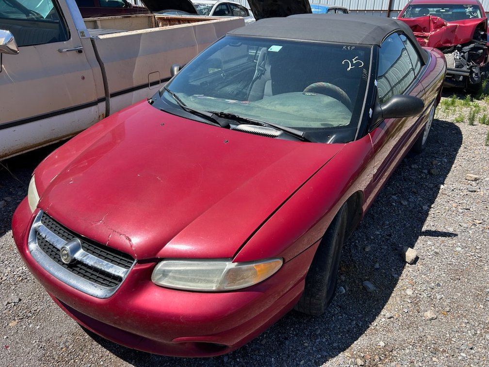1998 CHRYSLER SEBRING- W/ Title & Key, Runs & Pulls