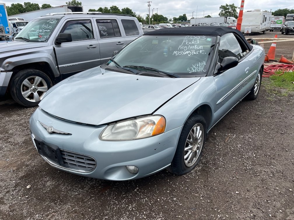 2003 Chrysler Sebring- W/ Title & Key But Does Not Run