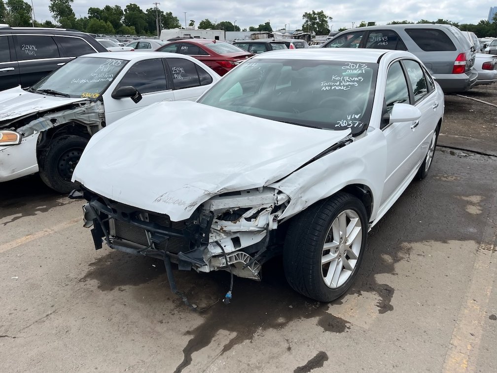 2013 Chevrolet Impala- W/ Key & Runs But Does Not Move