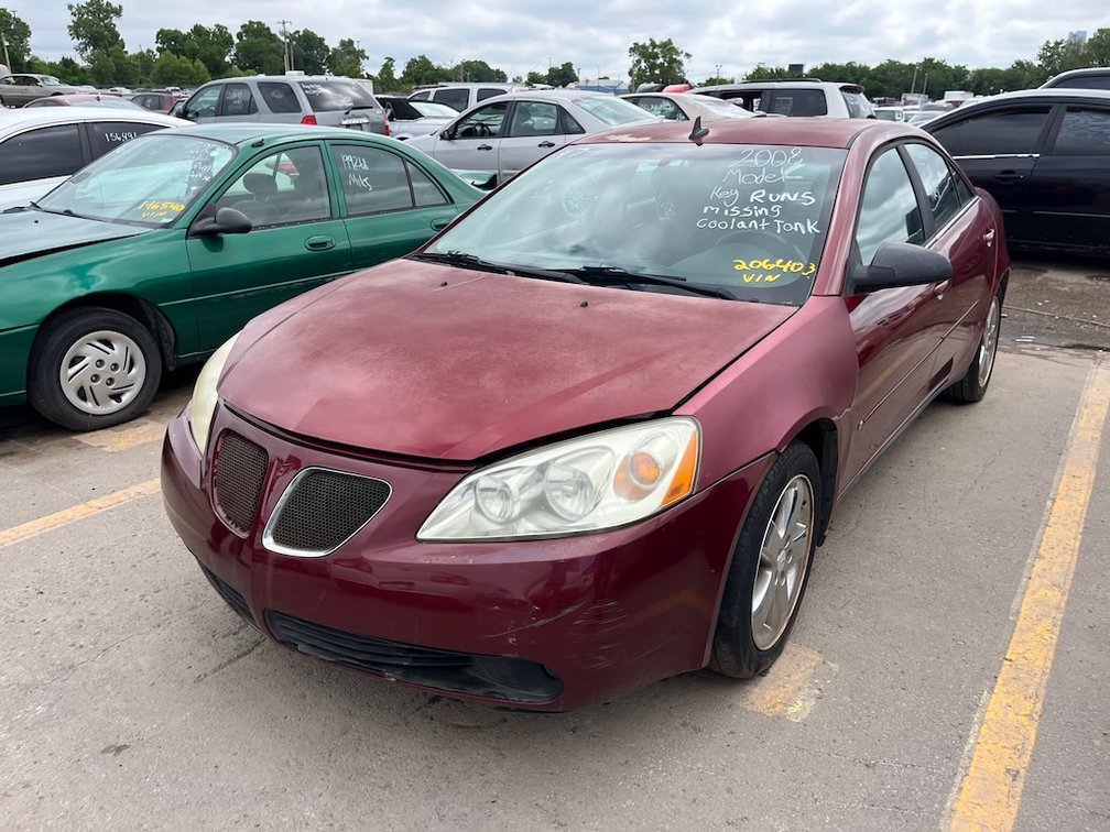 2008 Pontiac G6- W/ Key & Runs