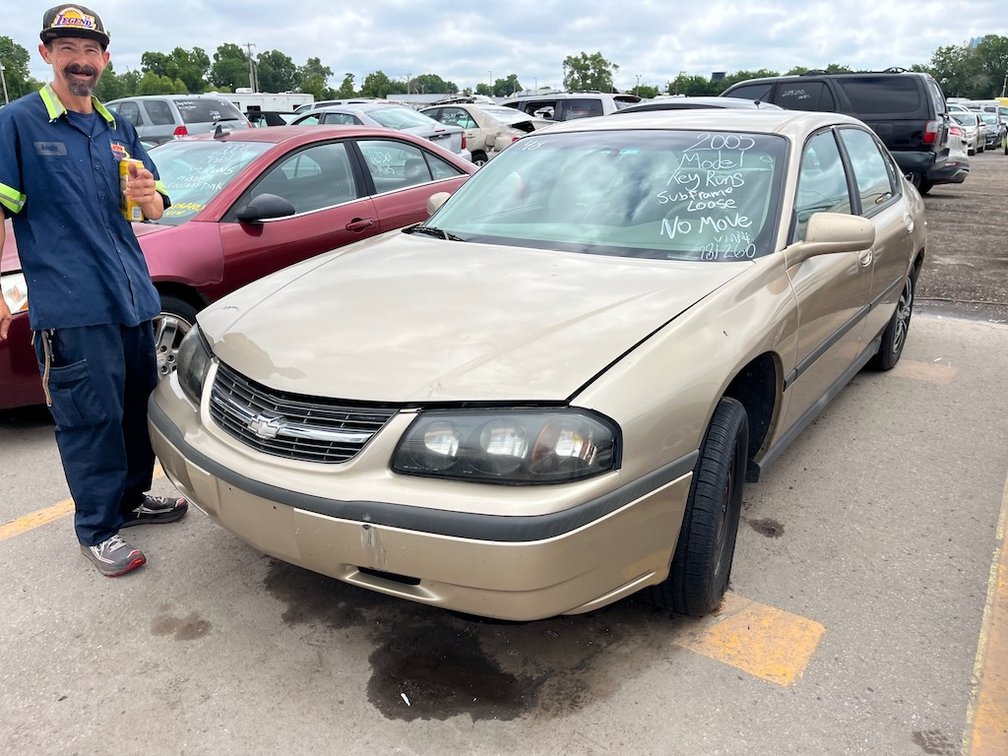 2005 Chevrolet Impala- W/ Key & Runs But Does Not Move