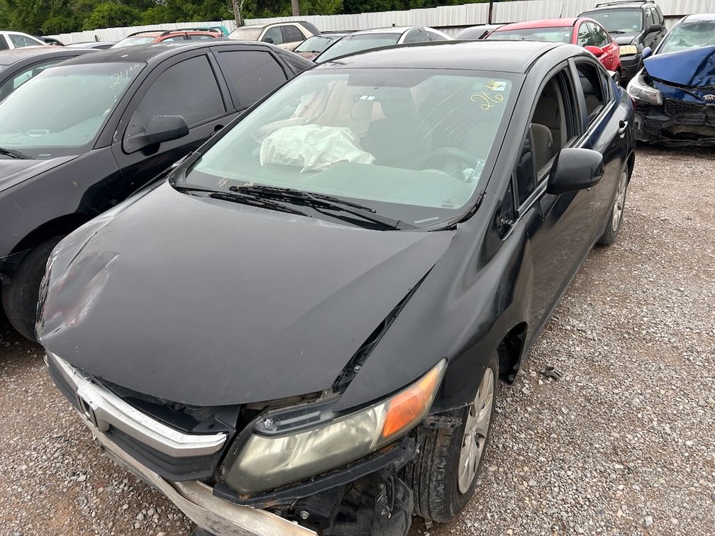 2012 HONDA CIVIC- No Key