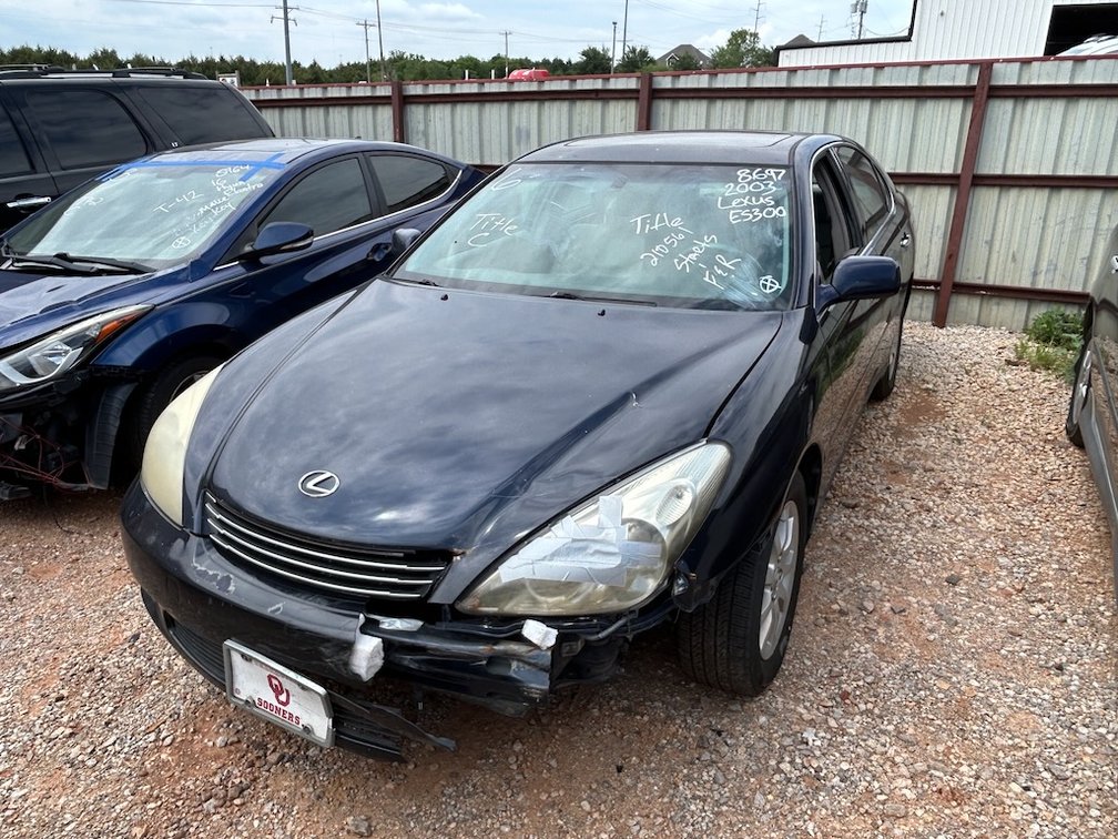 03 LEXUS ES300- W/ Title, Starts & Pulls