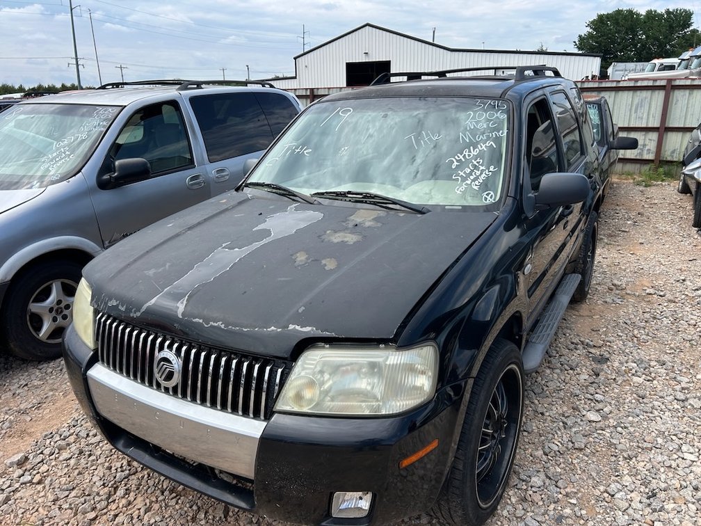 06 MERCURY MARINER- W/ Title, Starts & Pulls