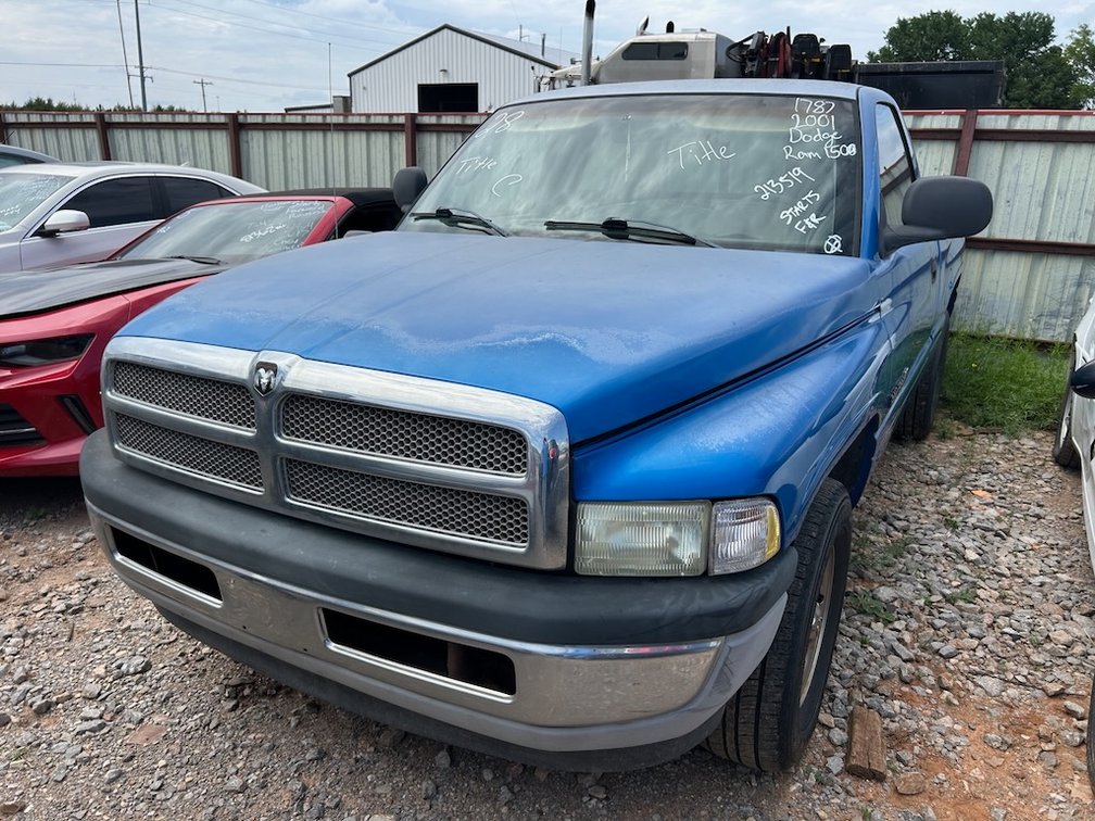 01 DODGE RAM- W/ Title, Starts & Pulls