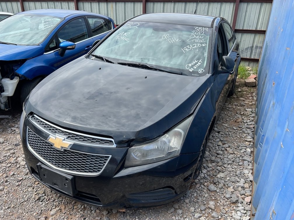 12 CHEV CRUZE- W/ AR Title Starts & Pulls