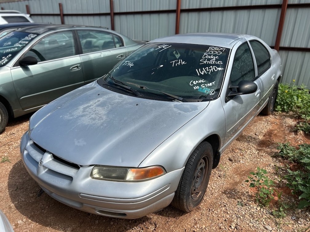 00 DODGE STRATUS- W/ Title & Cranks but Does NOT Start