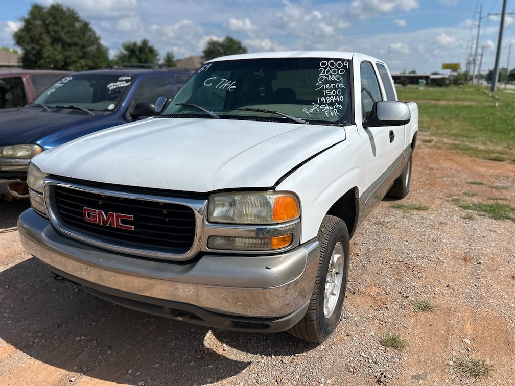 00 GMC 1500- W/ Title, Starts & Pulls