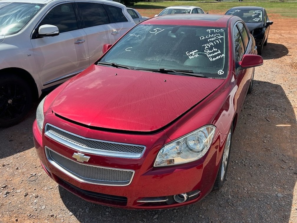 12 CHEV MALIBU- W/ Title, Starts & Pulls