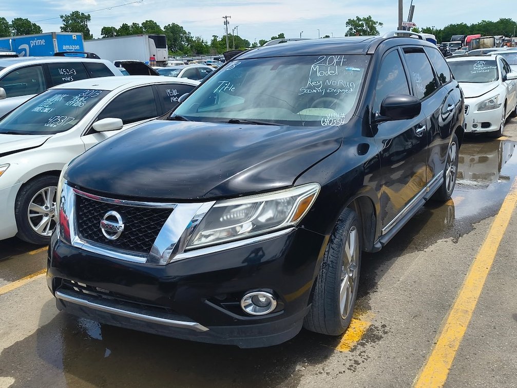 2014 Nissan Pathfinder- W/ Title & Key But Does Not Run
