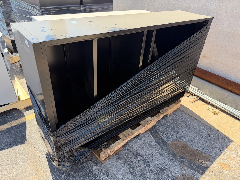 Pallet of Metal Shelving Units