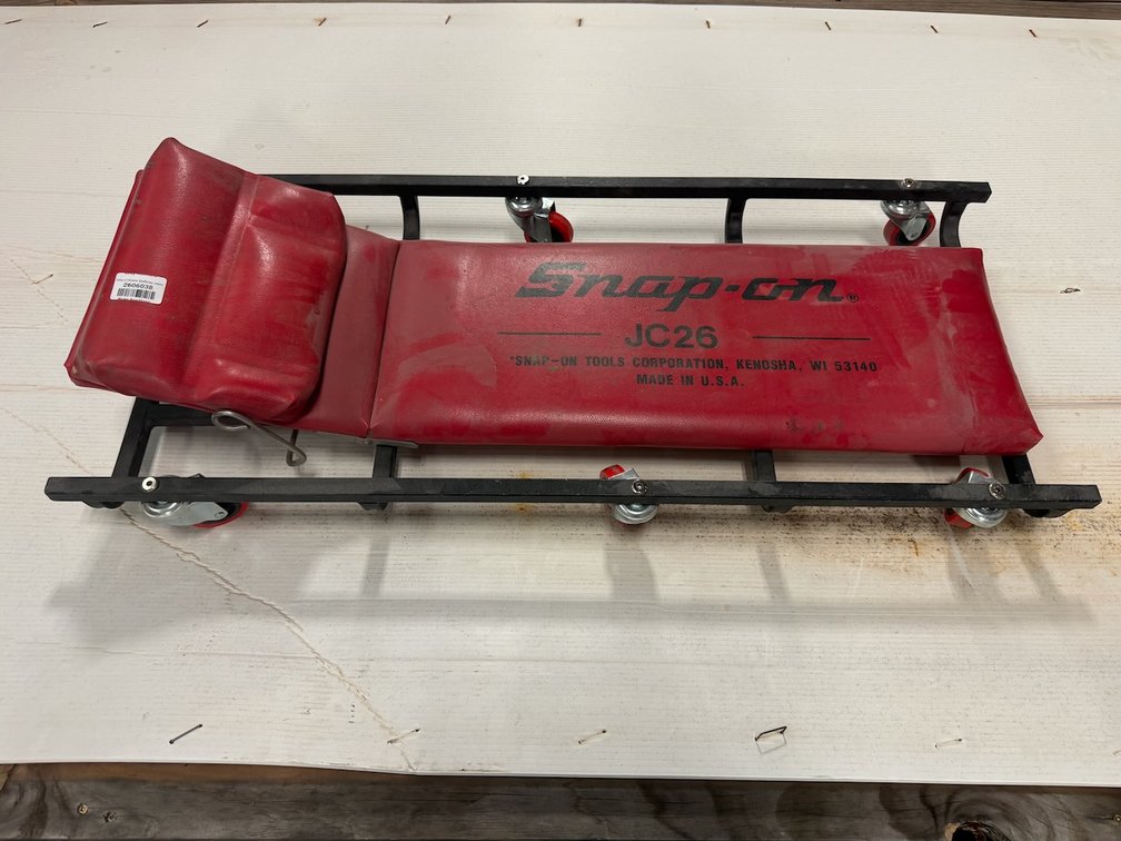 Snap On JC26 Heavy-Duty, 6-Caster Mechanic's Rolling Creeper