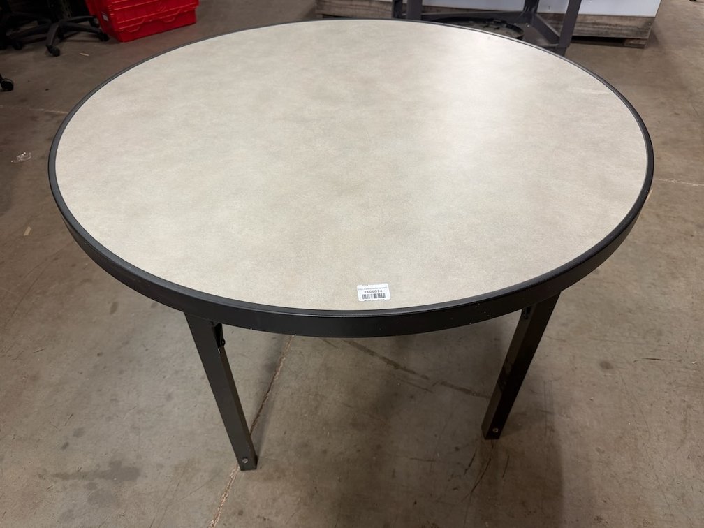 48” Round Aluminum Folding Table