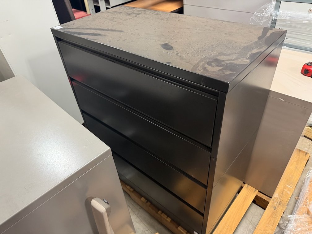 4-Drawer Metal Lateral Filing Cabinet