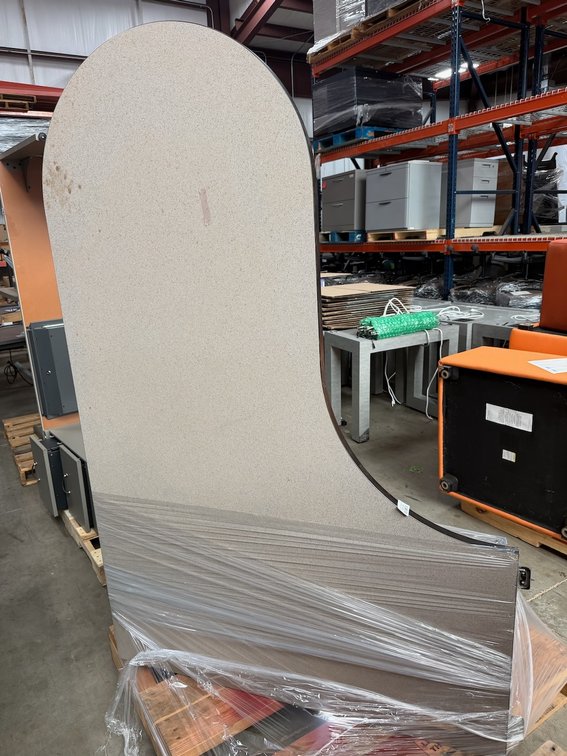 Herman Miller Curved Desktop/Wing