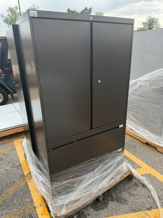 2 Door 2 Drawer Metal Storage Cabinet