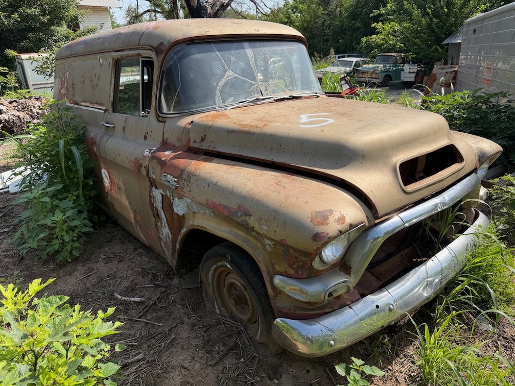 1956 GMC Panel Truck- W/ Engine & Transmission