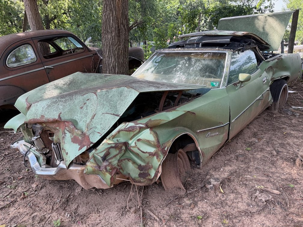 1971 Mercury Cougar Convertible- W/ Engine & Transmission