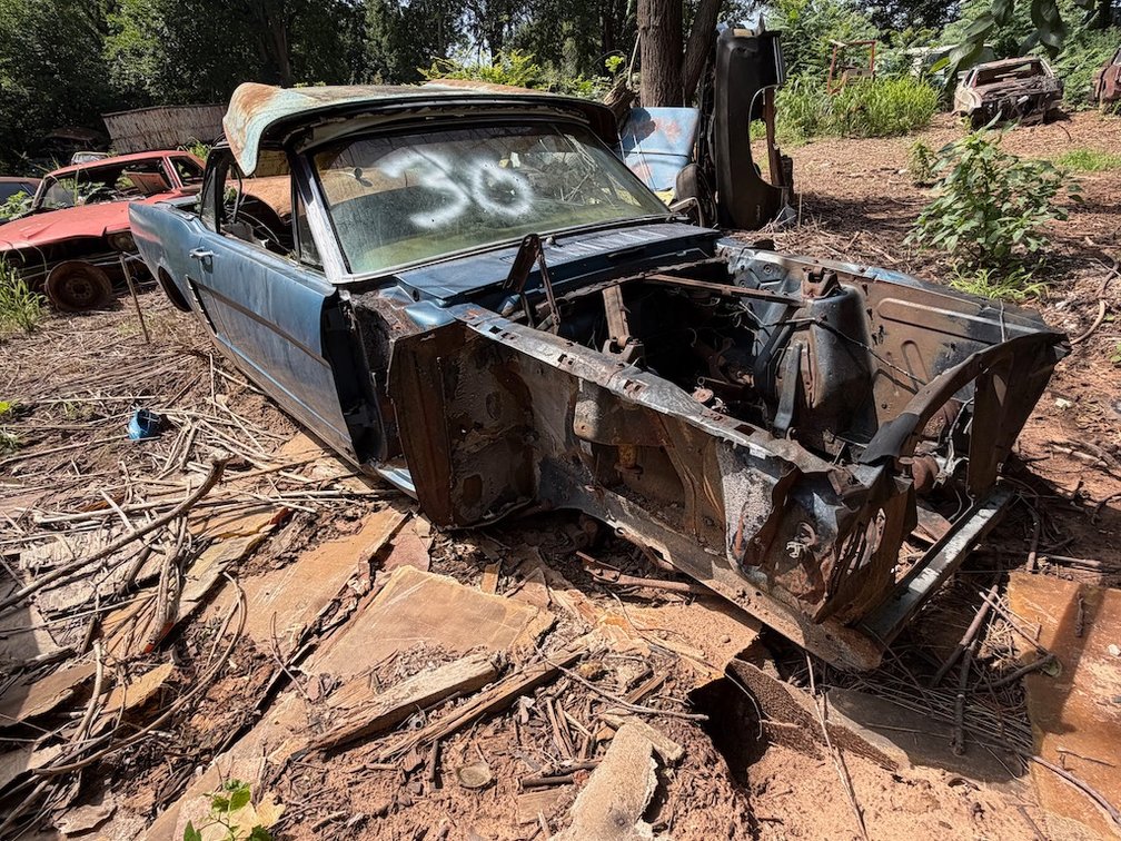 1965 Ford Mustang Convertible- W/ Title but No Engine or Transmission