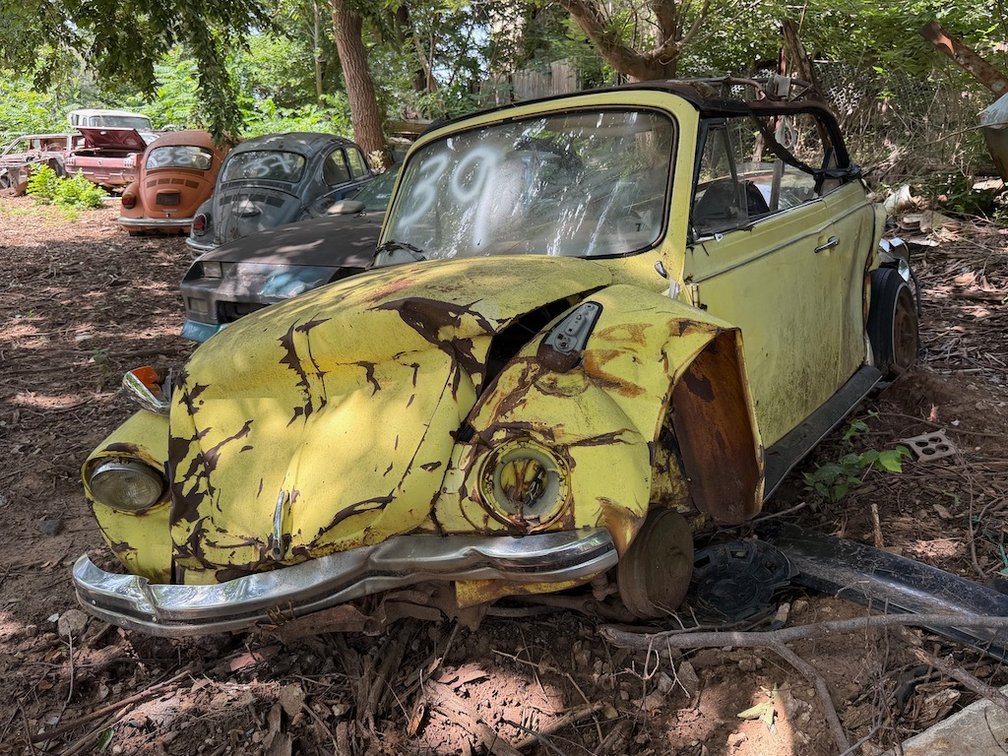 1973 Volkswagen Convertible- W/ Title but No Engine