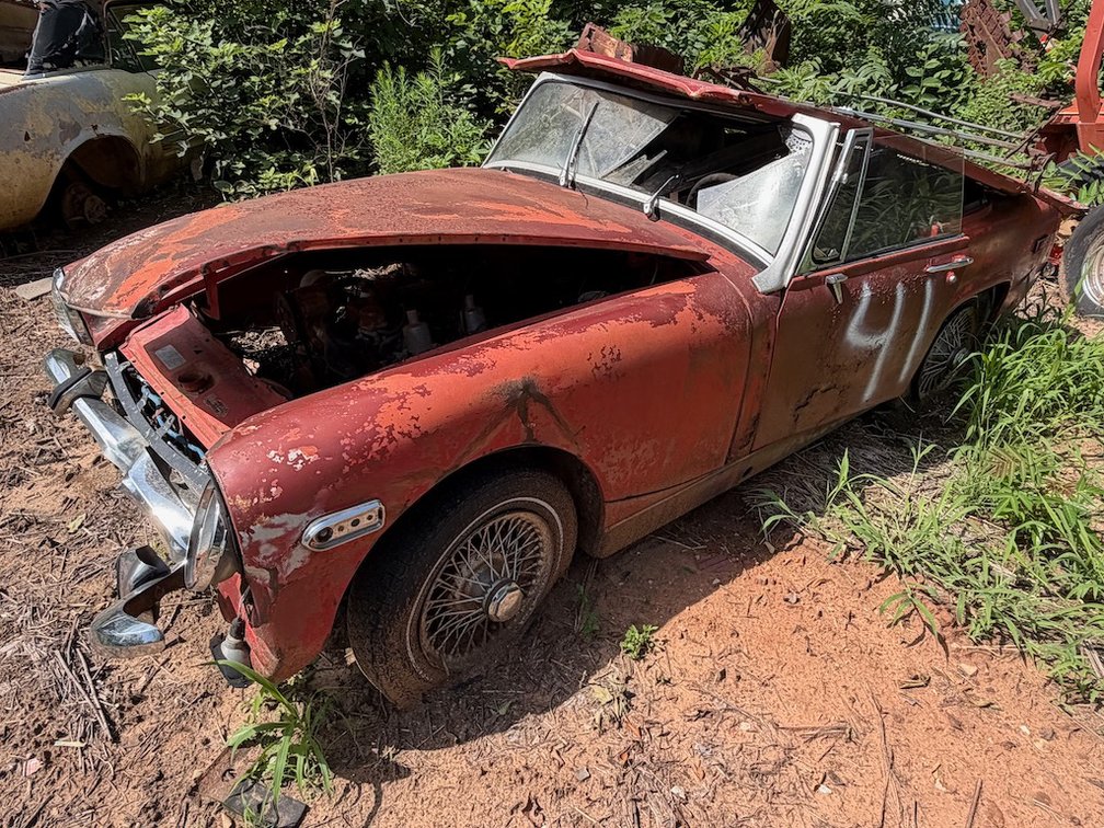 1970 MG Midget- W/ Title, 350 Engine & Transmission - Lien on Title