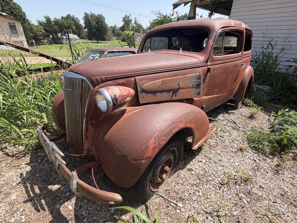 1937 Chevy 2dr Sedan- No Engine or Transmission