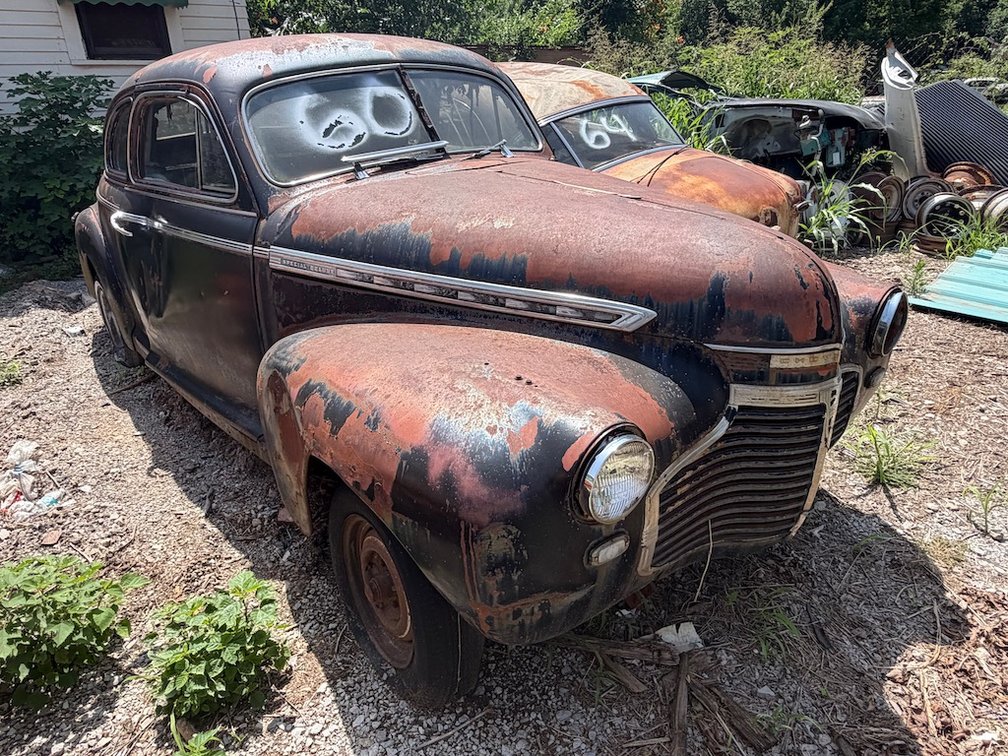 1941 Chevy 2dr- No Engine or Transmission