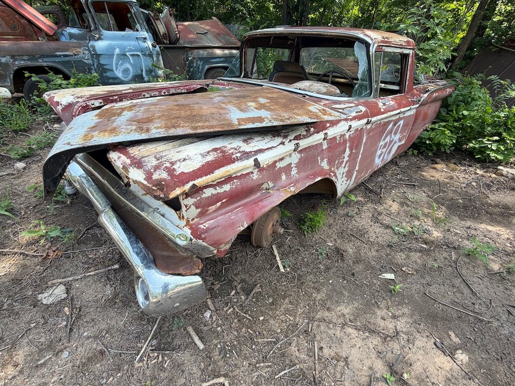 1959 Ford Ranchero- No Engine or Transmission