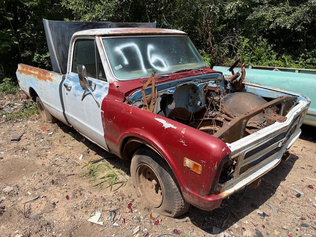 1968 Chevy Pickup- No Engine or Transmission