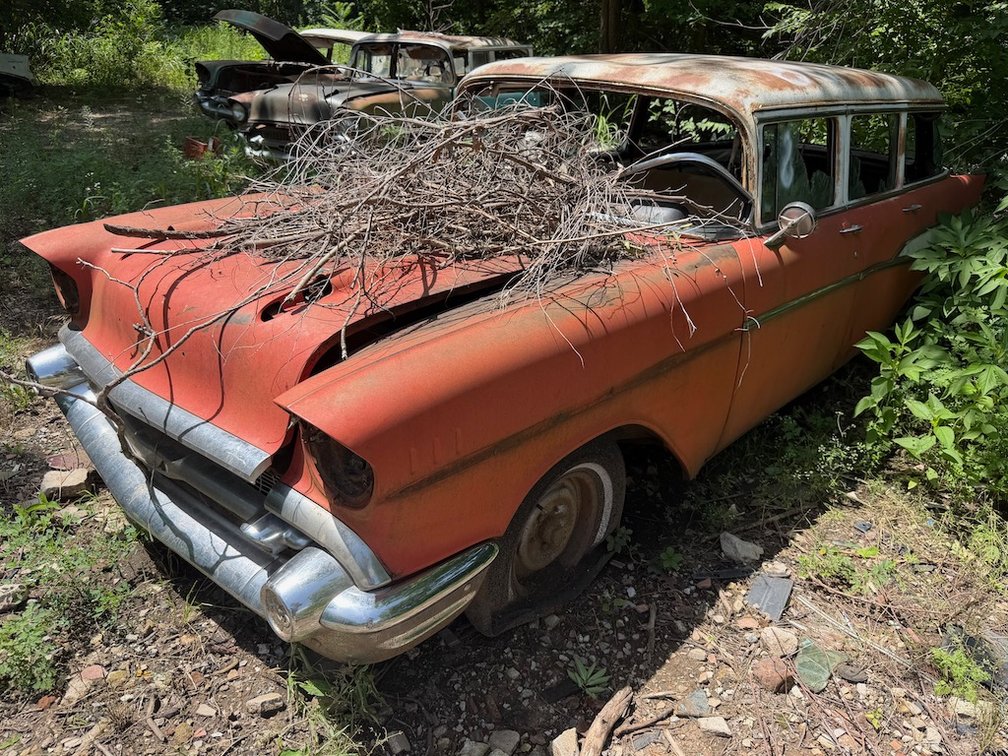 1957 Chevy Wagon- W/ Engine & Transmission