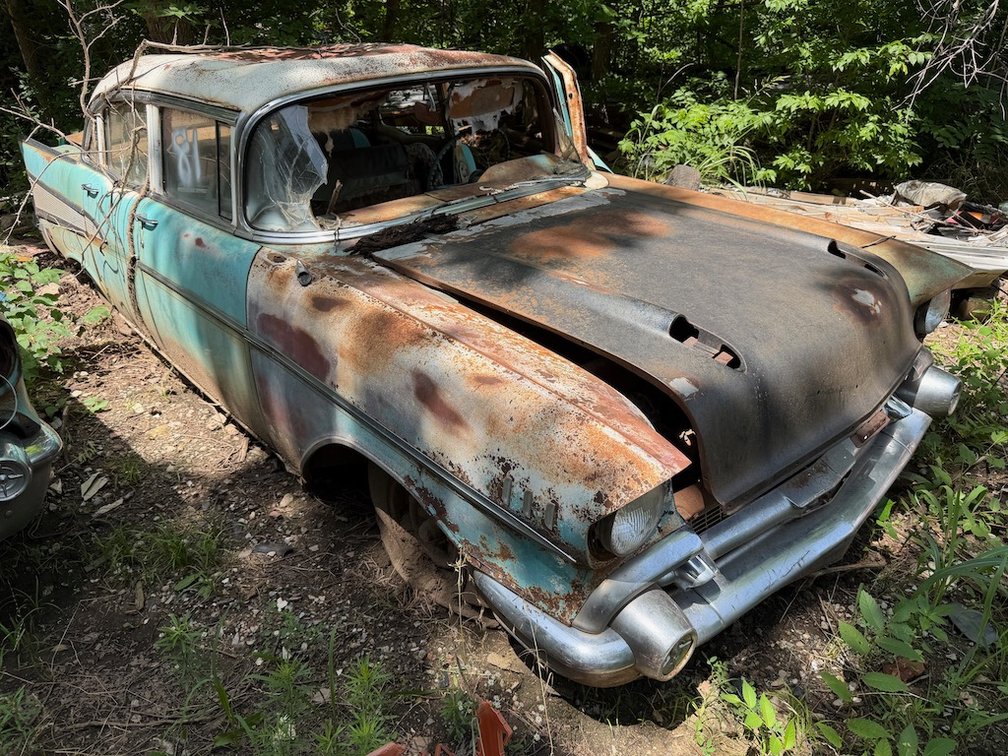 1957 Chevy 4dr Sedan- W/ Engine & Transmission