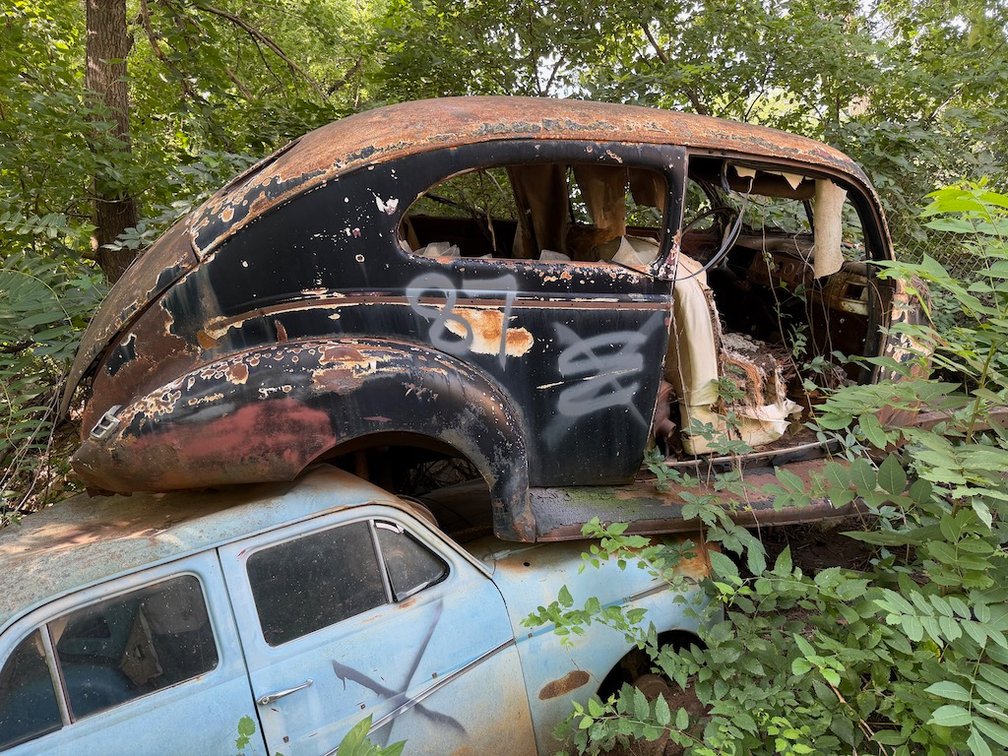 1940 Ford 2dr Sedan- No Engine w/ Transmission